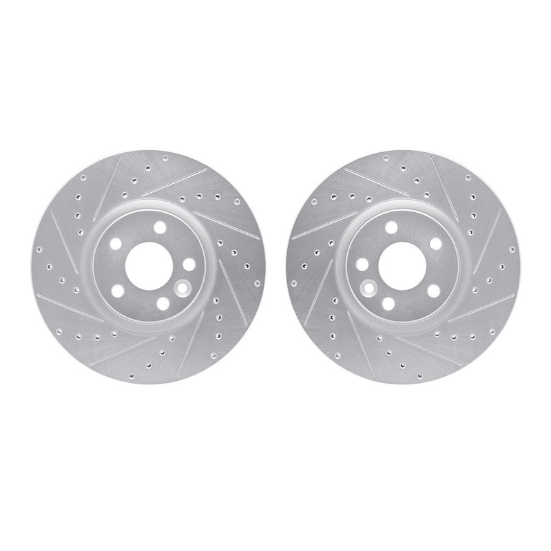 Dynamite Friction 7002-27027 Disc Brake Rotor Set - Front