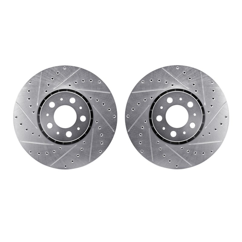 Dynamite Friction 7002-27028 Disc Brake Rotor Set - Front