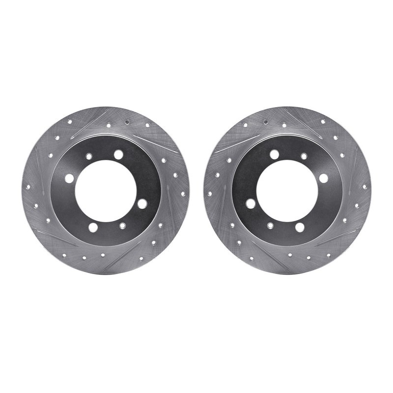 Dynamite Friction 7002-27031 Disc Brake Rotor Set - Rear