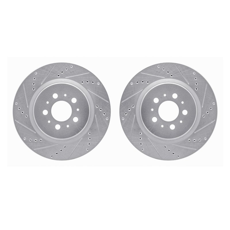 Dynamite Friction 7002-27040 Disc Brake Rotor Set - Rear
