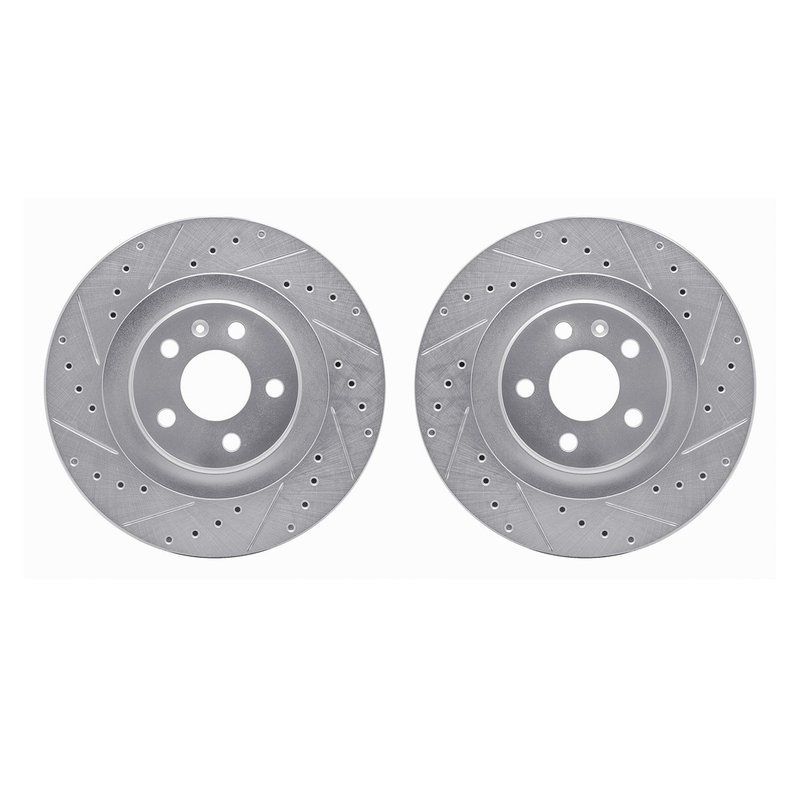 Dynamite Friction 7002-27045 Disc Brake Rotor Set - Rear