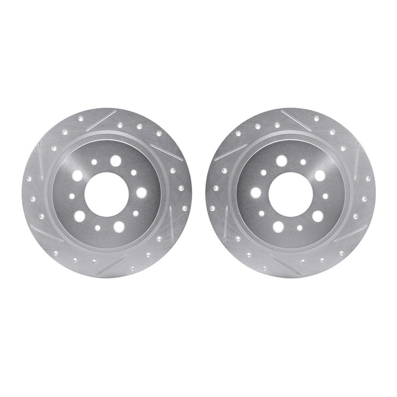 Dynamite Friction 7002-27049 Disc Brake Rotor Set - Rear