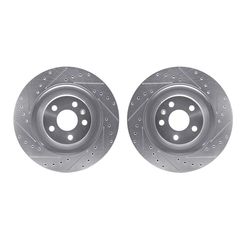 Dynamite Friction 7002-27054 Disc Brake Rotor Set - Rear