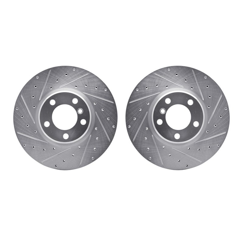 Dynamite Friction 7002-31000 Disc Brake Rotor Set - Front