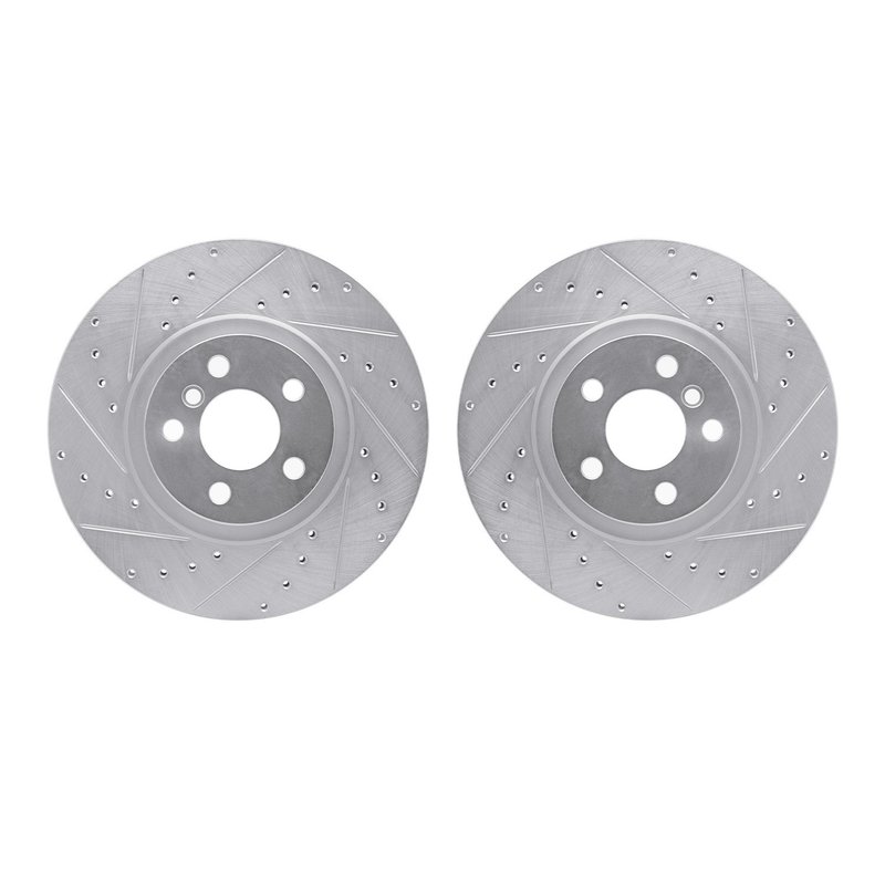 Dynamite Friction 7002-31007 Disc Brake Rotor Set - Front