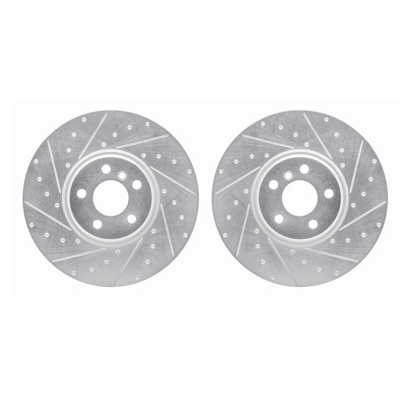 Dynamite Friction 7002-31021 Disc Brake Rotor Set - Front