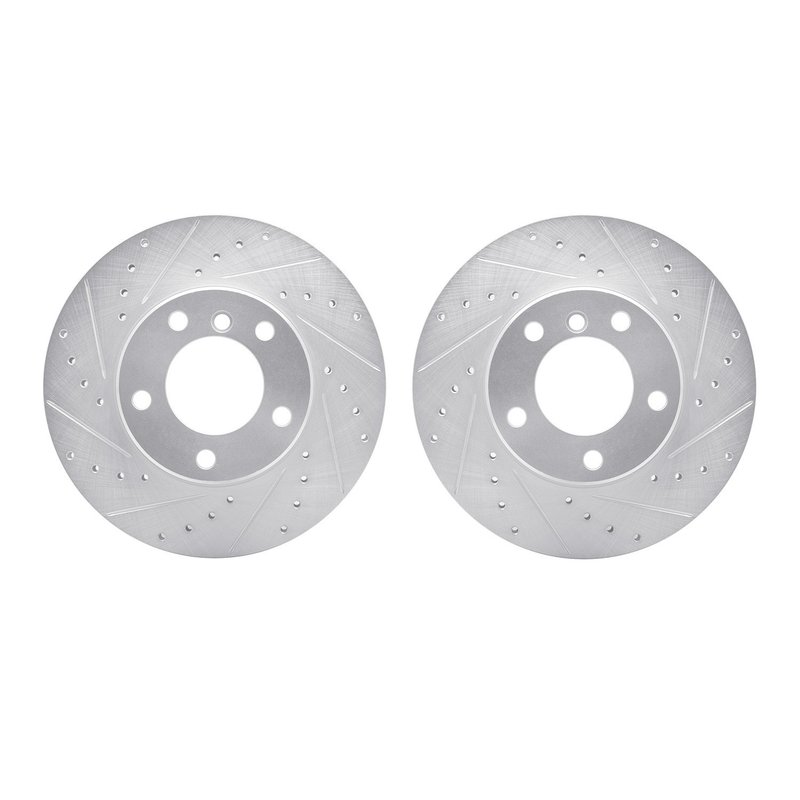 Dynamite Friction 7002-31025 Disc Brake Rotor Set - Front