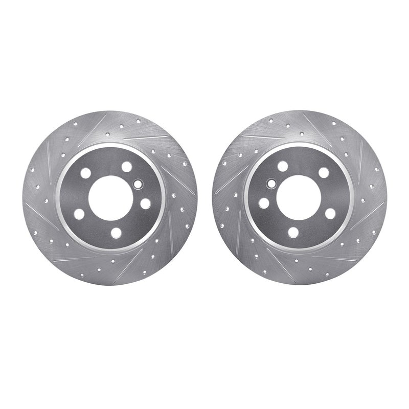 Dynamite Friction 7002-31058 Disc Brake Rotor Set - Front