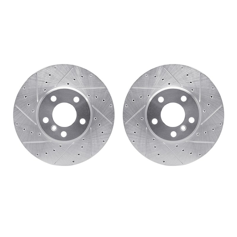 Dynamite Friction 7002-31060 Disc Brake Rotor Set - Front