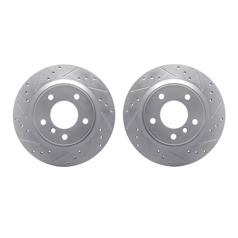 Dynamite Friction 7002-31070 Disc Brake Rotor Set - Rear