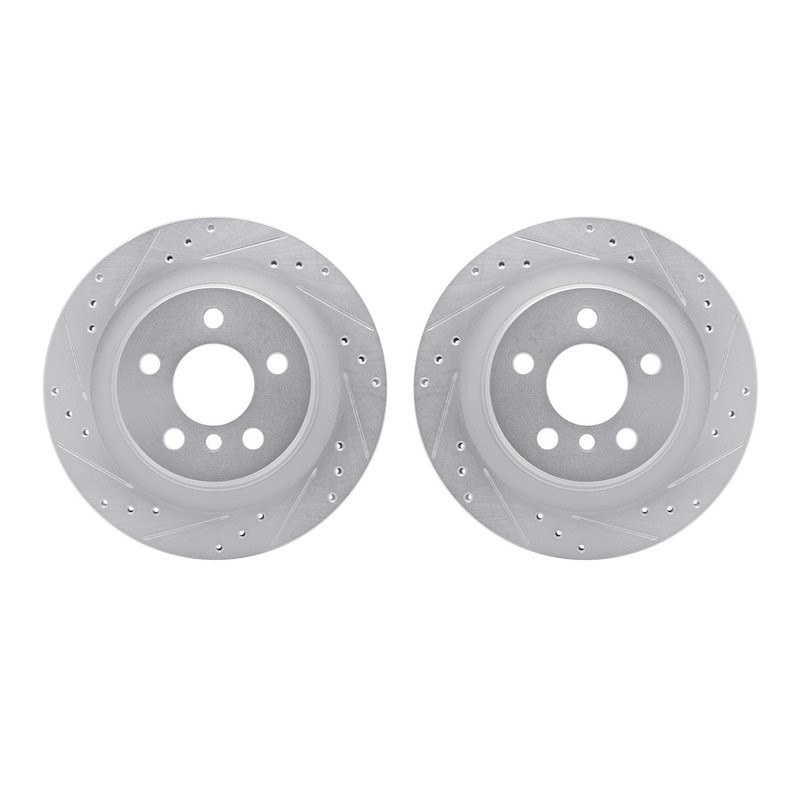 Dynamite Friction 7002-31073 Disc Brake Rotor Set - Rear