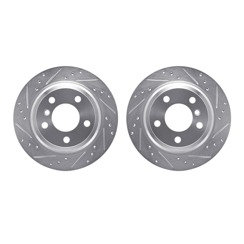 Dynamite Friction 7002-31079 Disc Brake Rotor Set - Rear