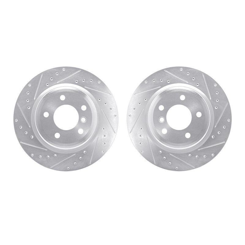 Dynamite Friction 7002-31082 Disc Brake Rotor Set - Rear