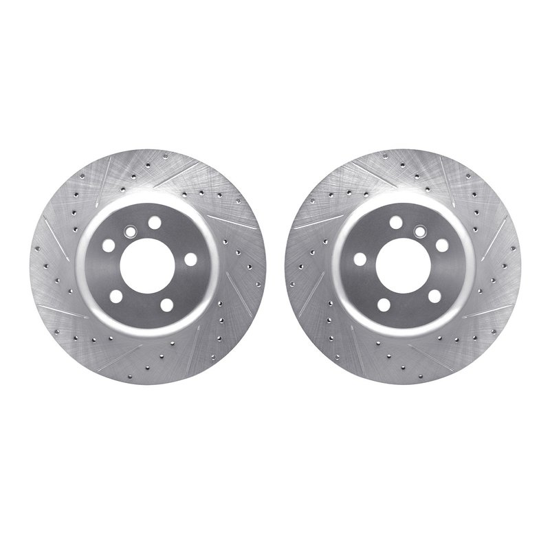 Dynamite Friction 7002-31086 Disc Brake Rotor Set - Rear