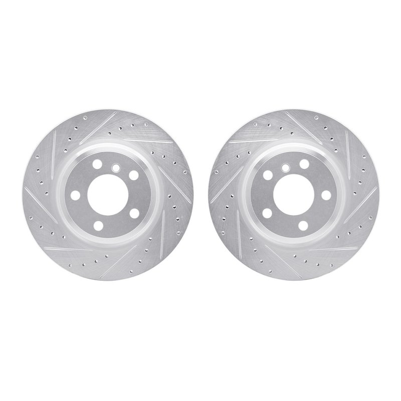 Dynamite Friction 7002-31087 Disc Brake Rotor Set - Rear