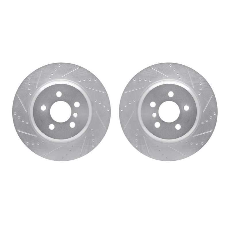 Dynamite Friction 7002-31089 Disc Brake Rotor Set - Rear