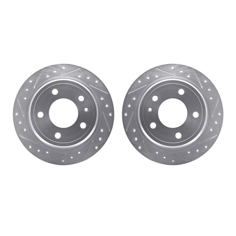 Dynamite Friction 7002-31091 Disc Brake Rotor Set - Rear