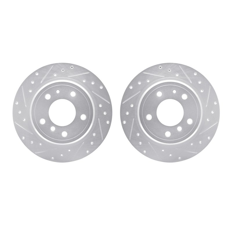 Dynamite Friction 7002-31092 Disc Brake Rotor Set - Rear