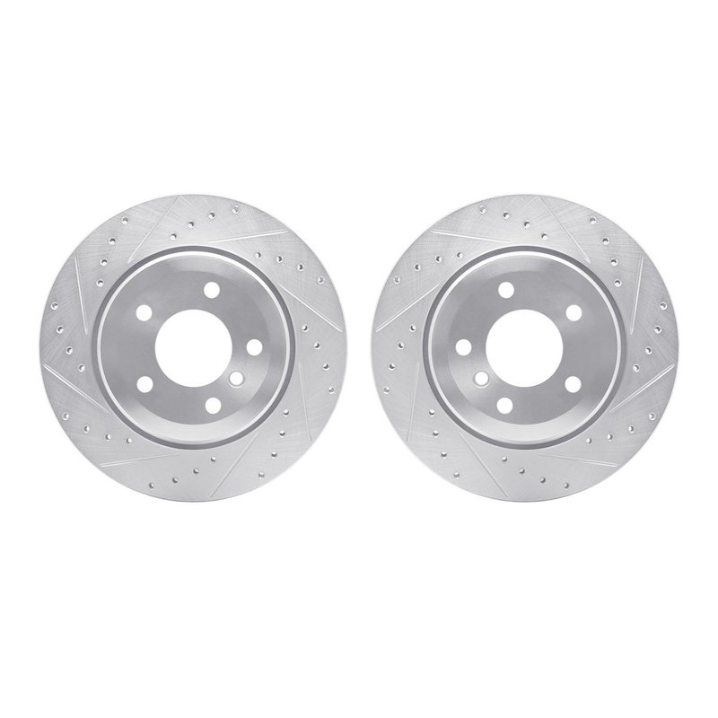 Dynamite Friction 7002-31094 Disc Brake Rotor Set - Rear