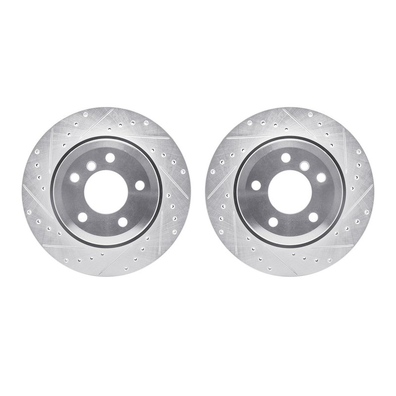 Dynamite Friction 7002-31095 Disc Brake Rotor Set - Rear