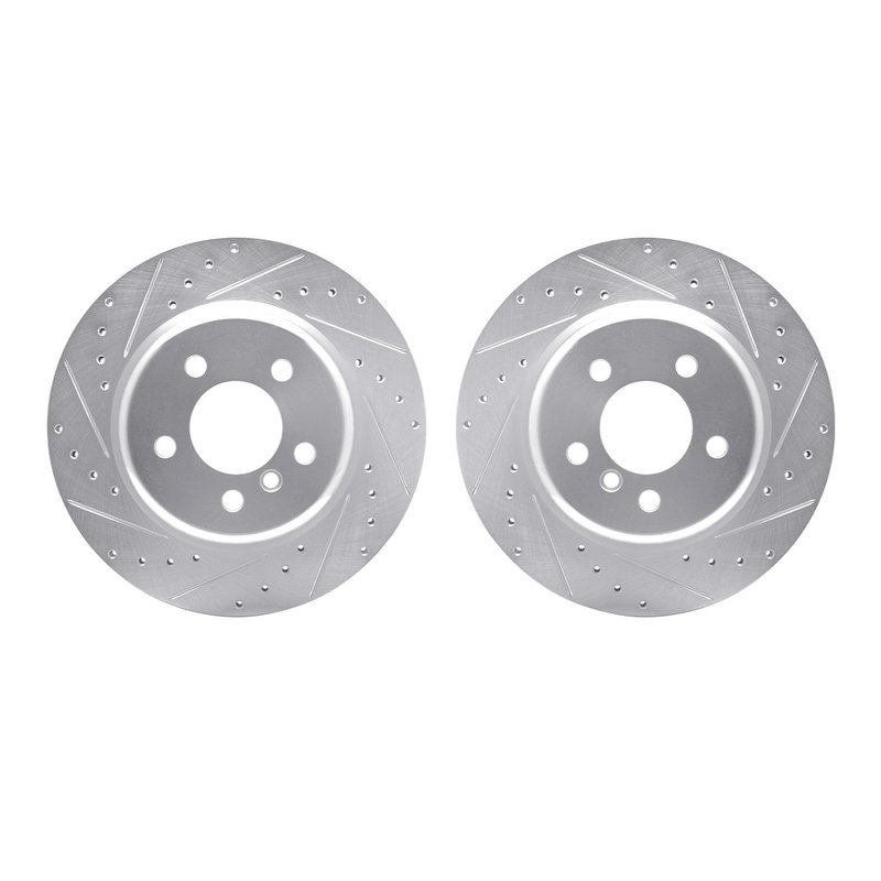 Dynamite Friction 7002-31096 Disc Brake Rotor Set - Rear