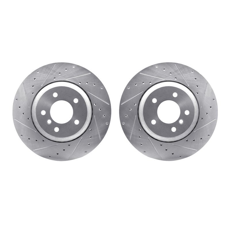 Dynamite Friction 7002-31097 Disc Brake Rotor Set - Rear