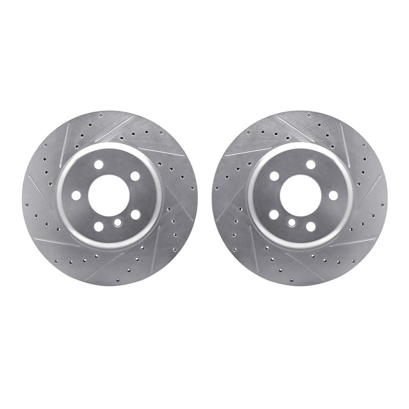 Dynamite Friction 7002-31098 Disc Brake Rotor Set - Rear
