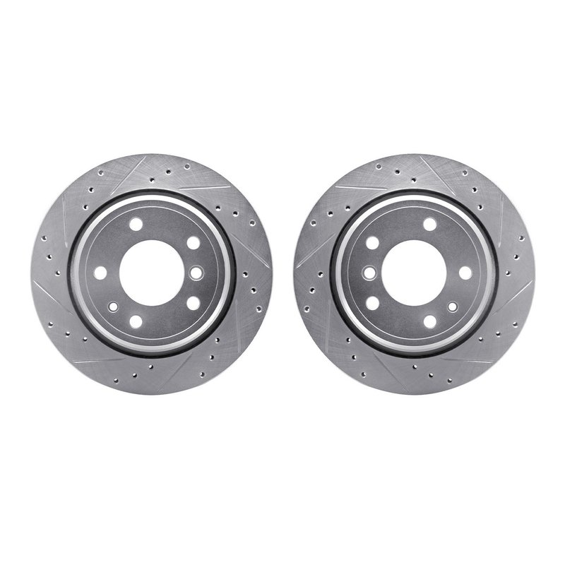 Dynamite Friction 7002-31099 Disc Brake Rotor Set - Rear