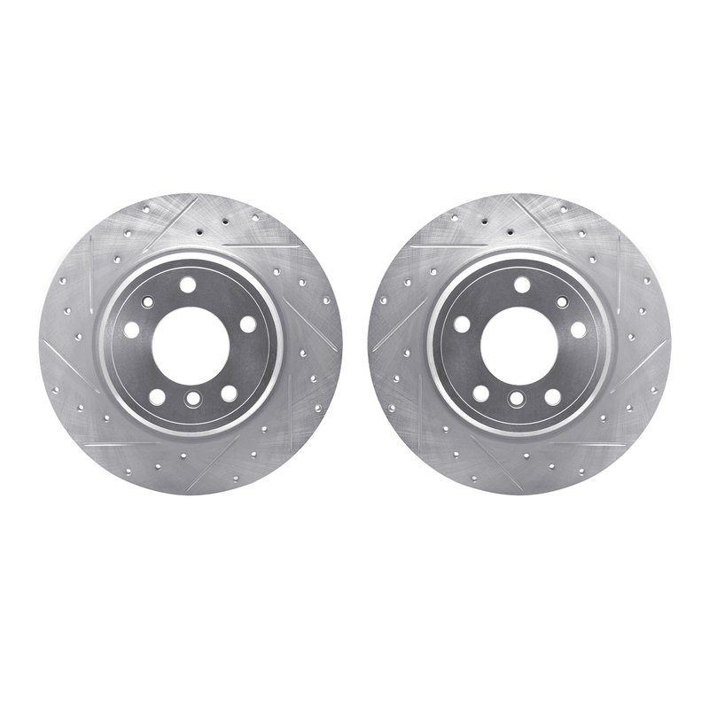 Dynamite Friction 7002-31106 Disc Brake Rotor Set - Rear