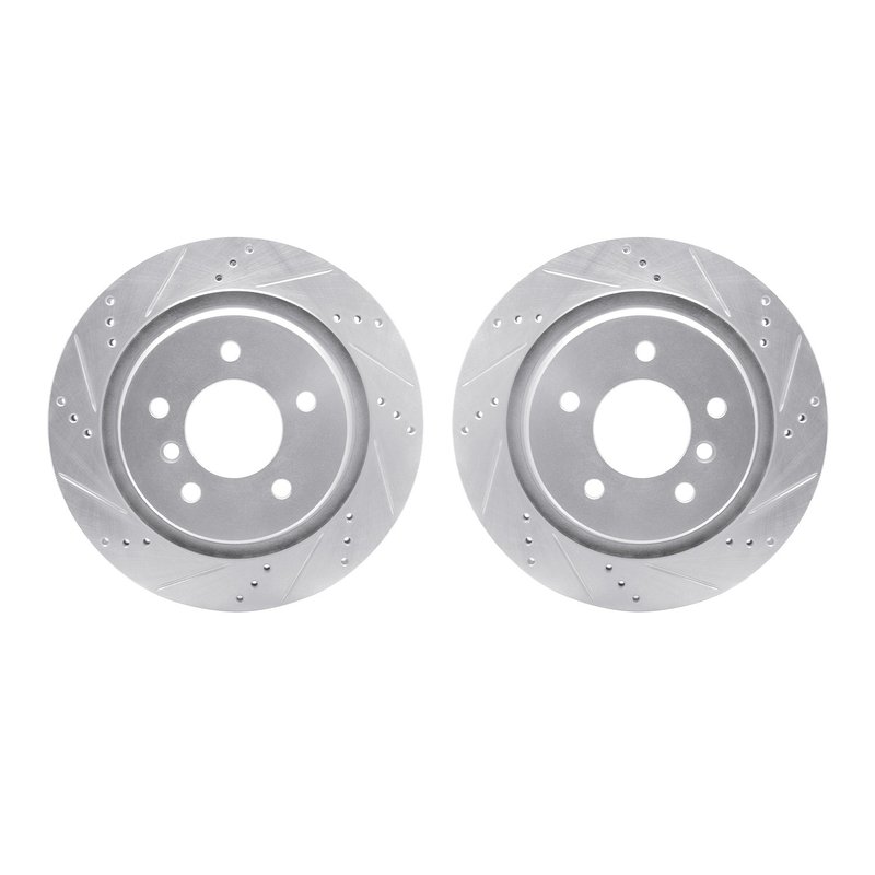 Dynamite Friction 7002-31112 Disc Brake Rotor Set - Rear