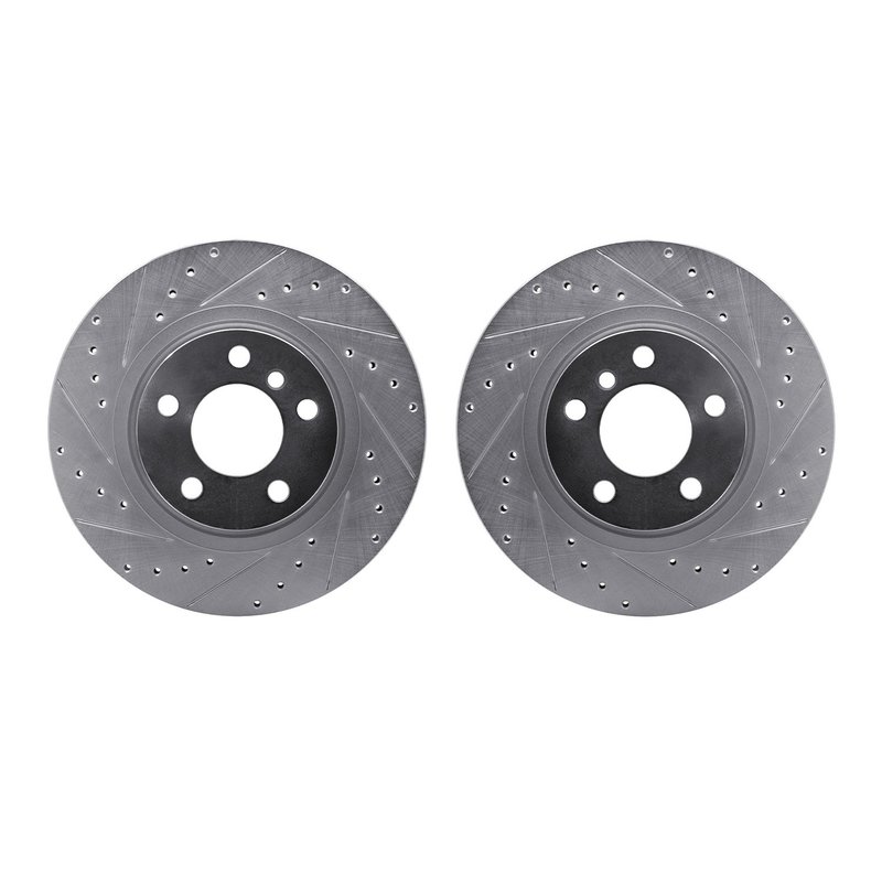 Dynamite Friction 7002-31117 Disc Brake Rotor Set - Rear