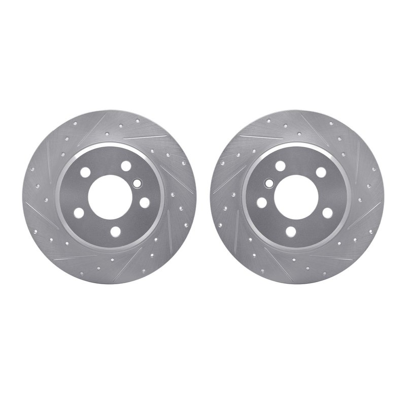 Dynamite Friction 7002-31118 Disc Brake Rotor Set - Rear