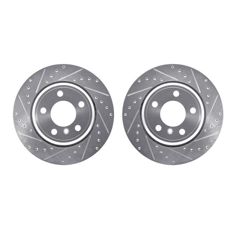 Dynamite Friction 7002-31119 Disc Brake Rotor Set - Rear