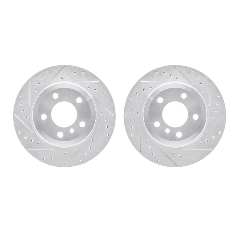 Dynamite Friction 7002-31120 Disc Brake Rotor Set - Rear