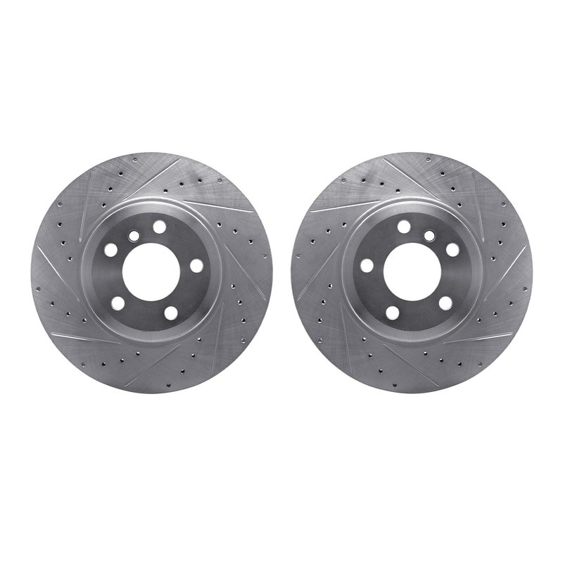 Dynamite Friction 7002-31121 Disc Brake Rotor Set - Rear