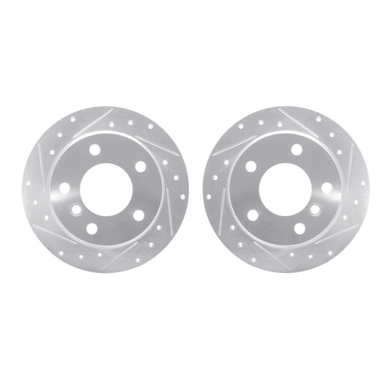 Dynamite Friction 7002-31123 Disc Brake Rotor Set - Rear