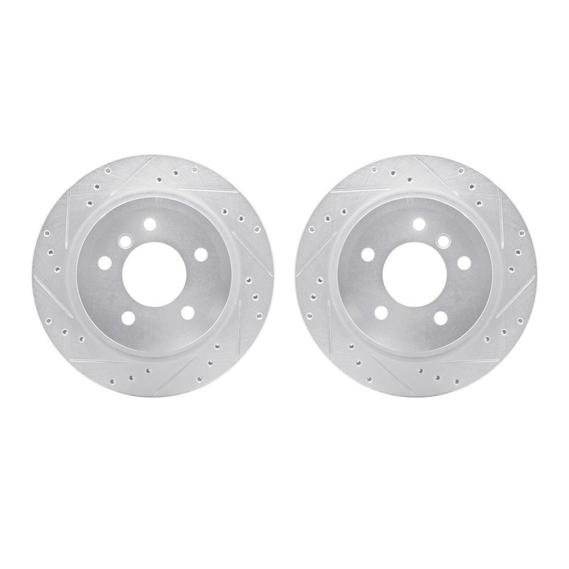 Dynamic Friction 7002-31126 Disc Brake Rotor Set - Rear