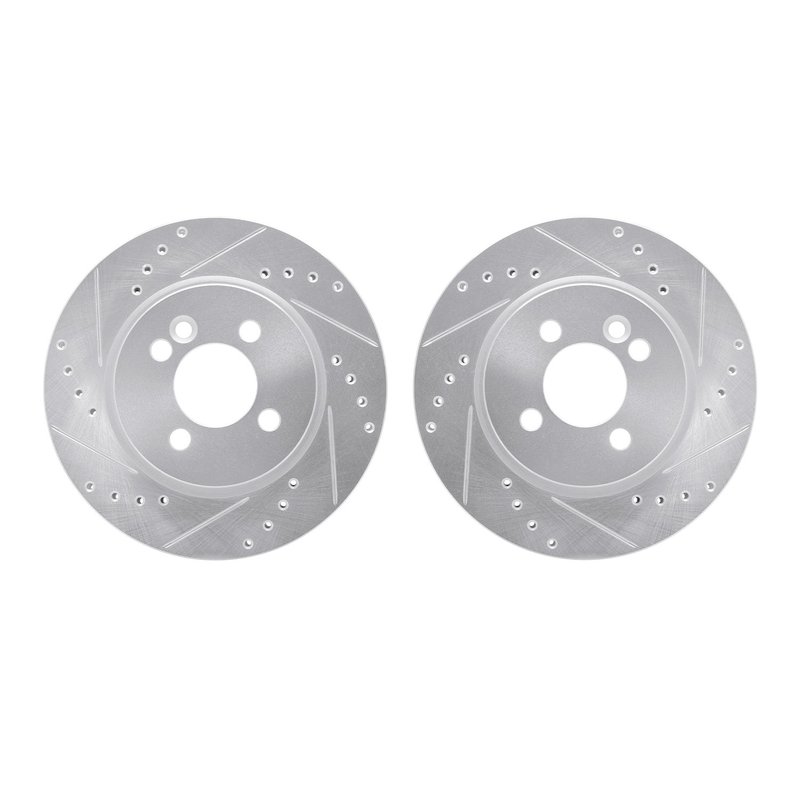 Dynamite Friction 7002-32000 Disc Brake Rotor Set - Front