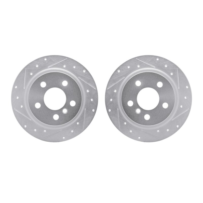 Dynamite Friction 7002-32014 Disc Brake Rotor Set - Rear