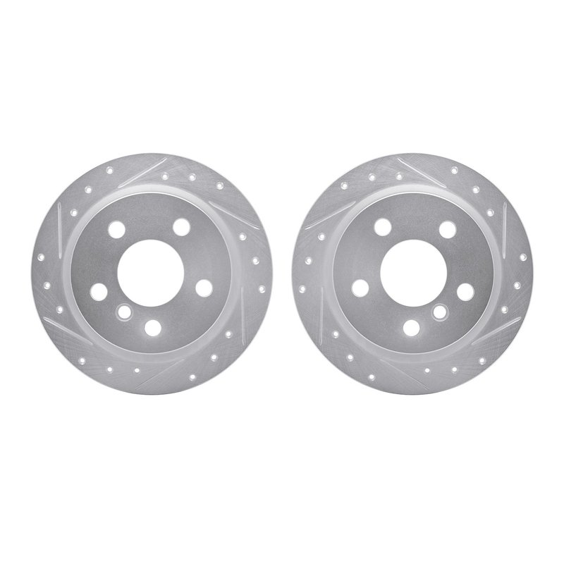 Dynamite Friction 7002-32018 Disc Brake Rotor Set - Rear