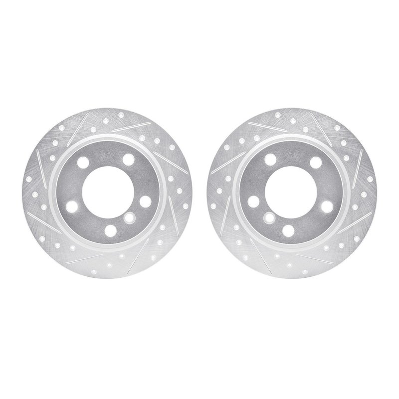 Dynamite Friction 7002-32019 Disc Brake Rotor Set - Rear