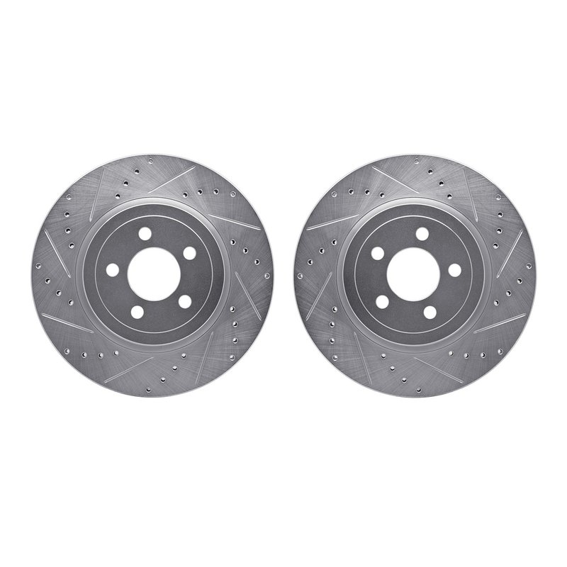 Dynamite Friction 7002-39004 Disc Brake Rotor Set - Front