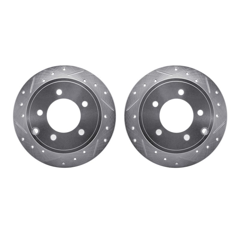 Dynamite Friction 7002-39017 Disc Brake Rotor Set - Rear