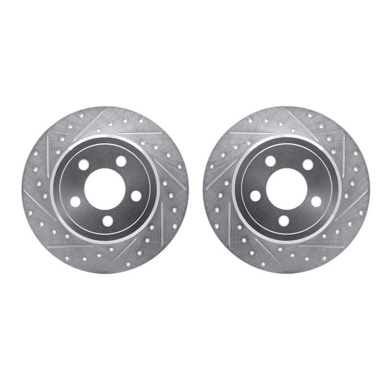 Dynamite Friction 7002-39019 Disc Brake Rotor Set - Rear
