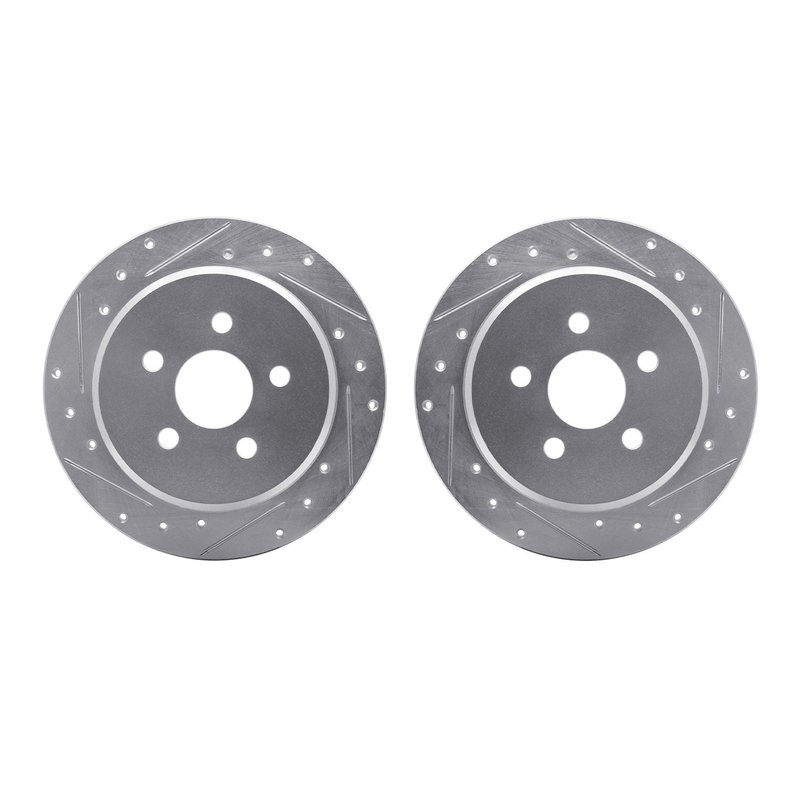 Dynamite Friction 7002-39029 Disc Brake Rotor Set - Rear