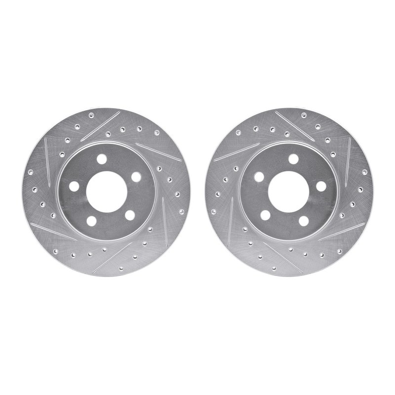 Dynamite Friction 7002-40010 Disc Brake Rotor Set - Front