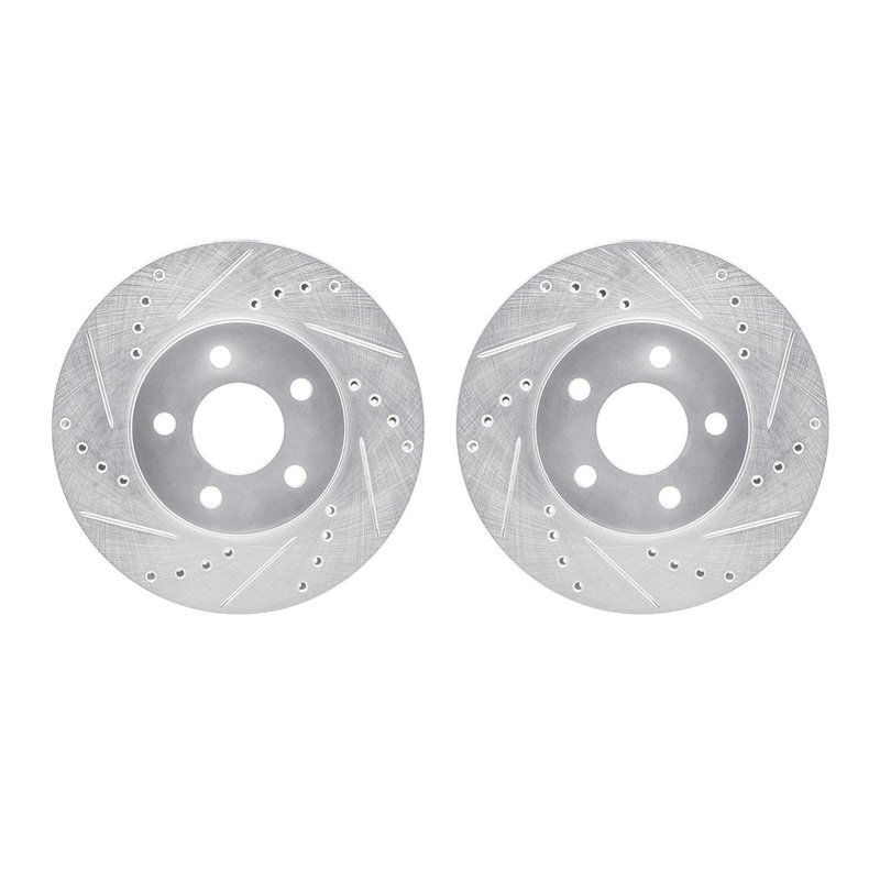 Dynamite Friction 7002-40013 Disc Brake Rotor Set - Front