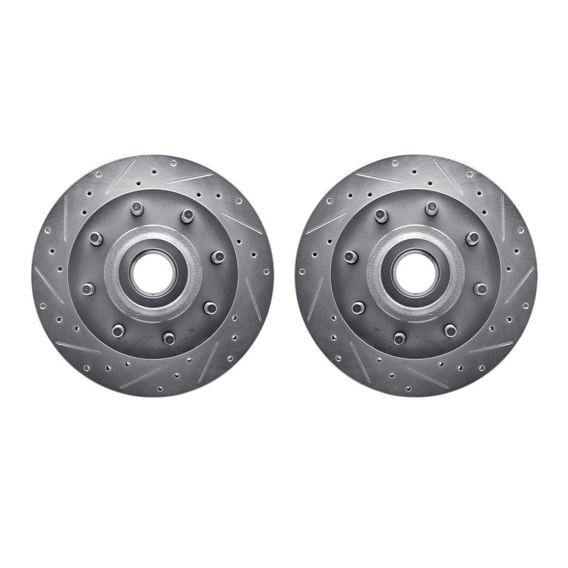 Dynamite Friction 7002-40026 Disc Brake Rotor Set - Front