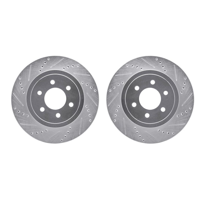Dynamite Friction 7002-40043 Disc Brake Rotor Set - Front