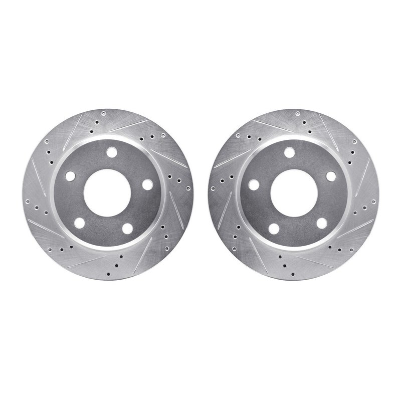 Dynamite Friction 7002-40044 Disc Brake Rotor Set - Front